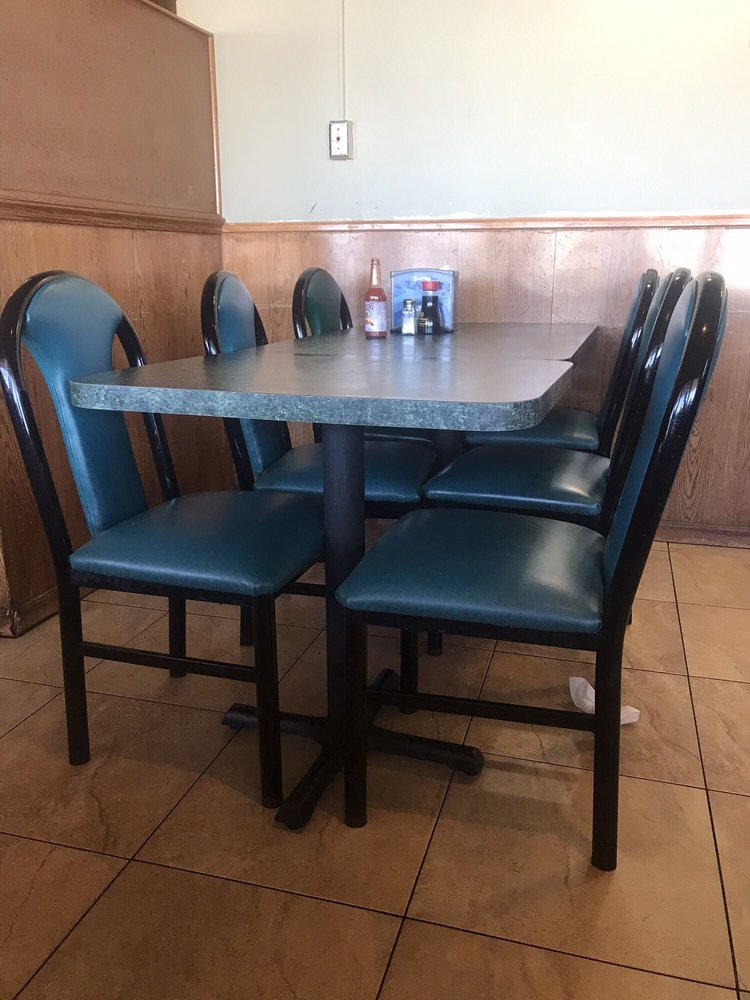 Outdated Restaurant Dirty Floors Chairs And Tables Yelp