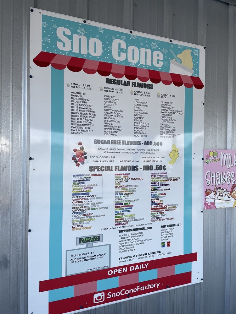 Sno Cone Factory