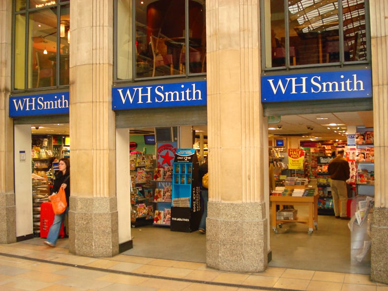 WHSmith Bookstores Paddington Railway Station, Paddington, London