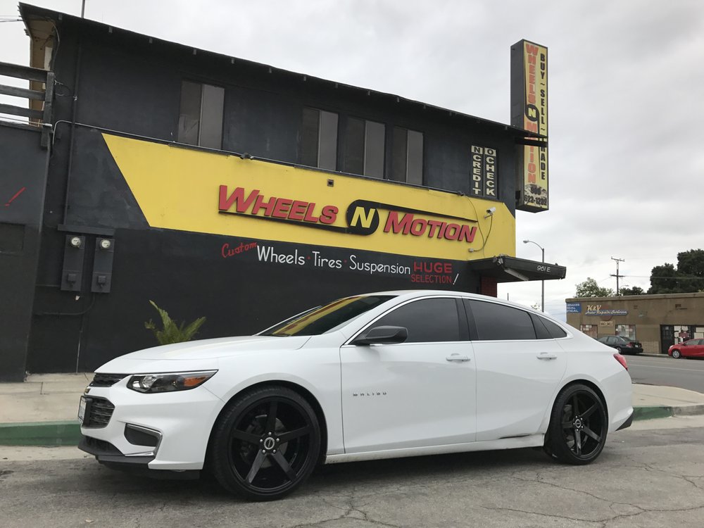 2016 Chevy Malibu On 20 Strada Wheels Style Perfetto With All Gloss Photo Of Wheels N Motion Pomona Ca United States 2016 Chevy Malibu