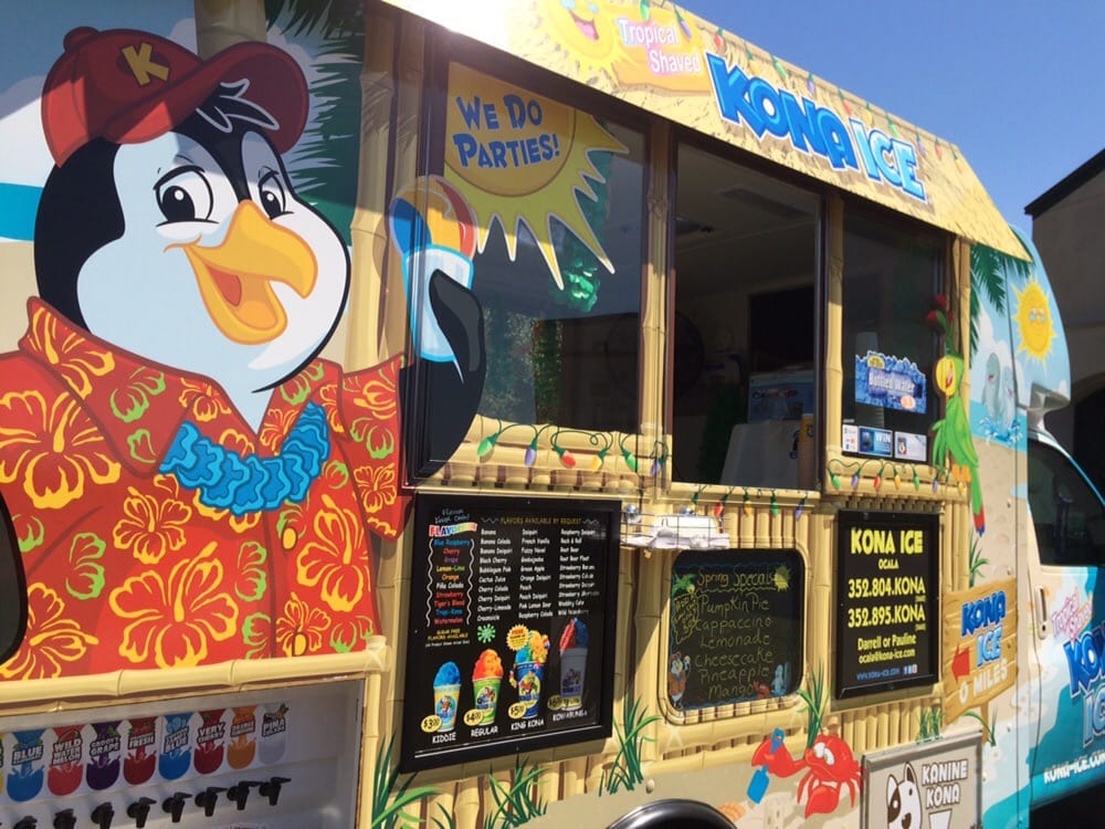 kona ice Food Trucks Ocala, FL Phone Number Yelp
