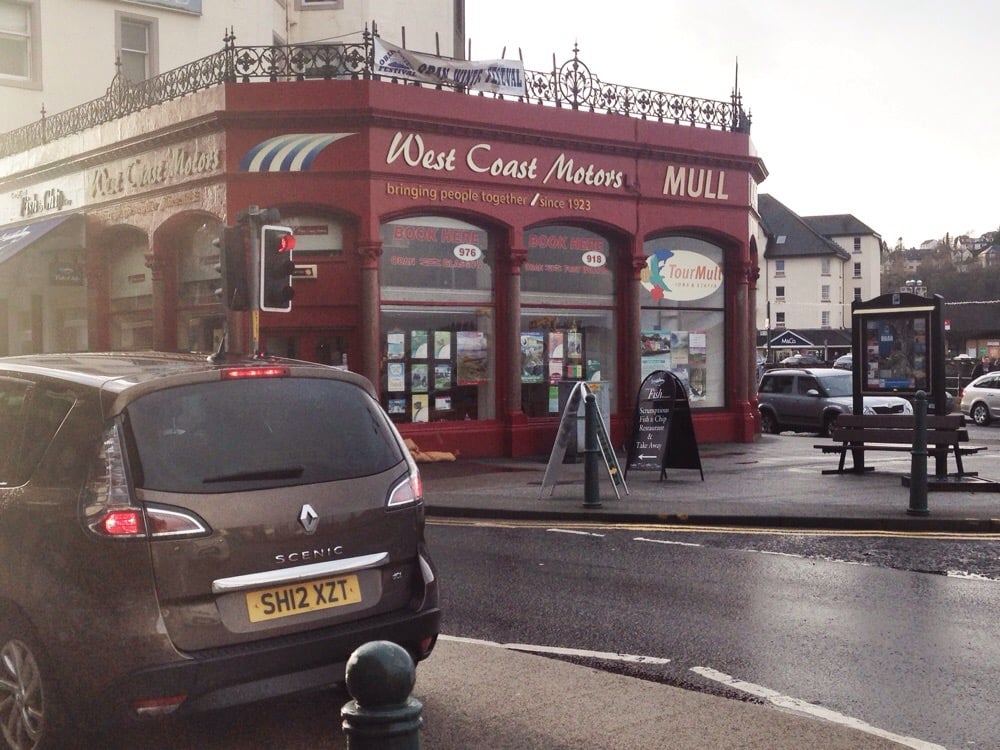 West Coast Motors Buses 17 Queen Street, Oban, Argyll and Bute