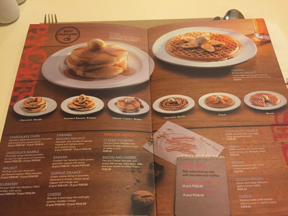 Pancake House Desserts Andrews Avenue, Pasay City, Pasay, Metro