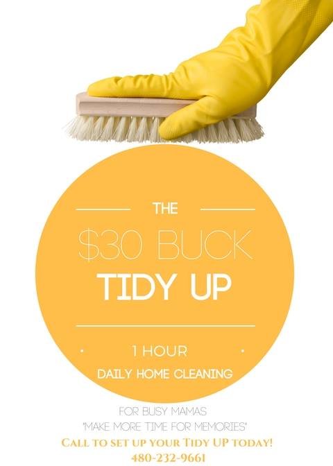 The 30 Buck Tidy Up