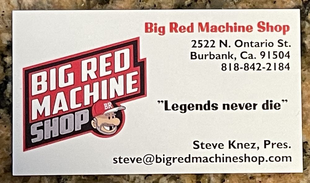 Big Red Machine Shop