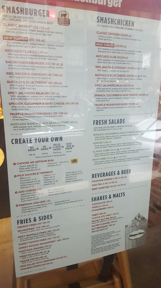 Jessy L.'s Review of Smashburger - New York (3/5) on Yelp