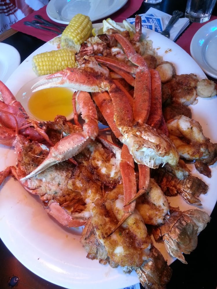 The Seafood Combo With 1 Whole Lobster 4 Baby Tail 1024 Photos For The Original Crab Shanty Restaurant