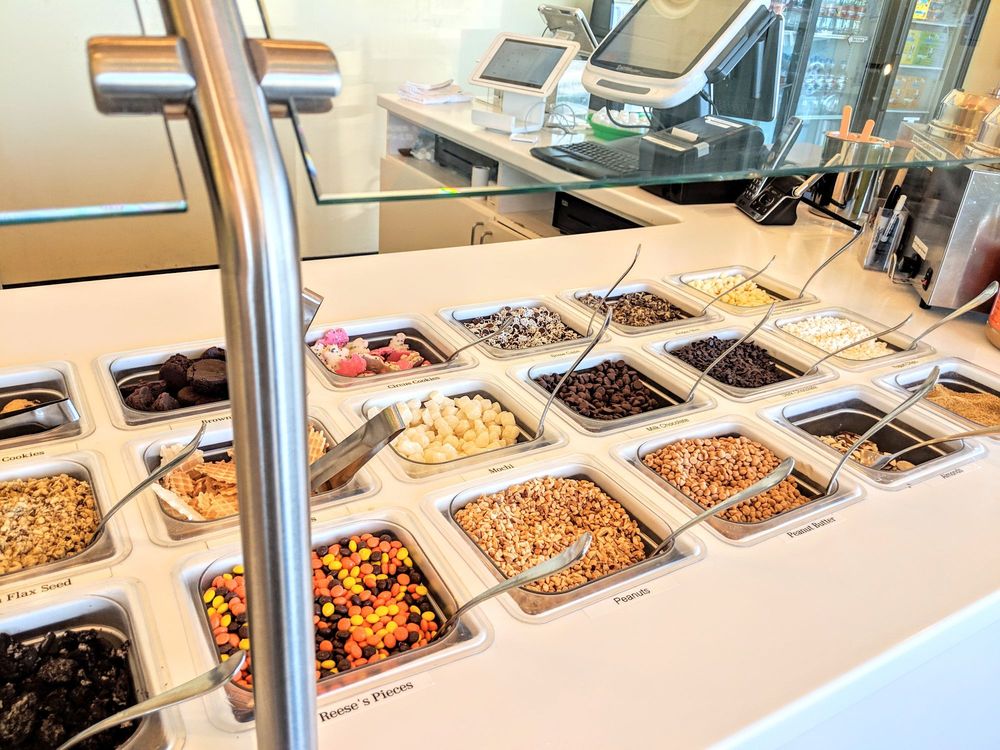 It's All Peachy Frozen Yogurt