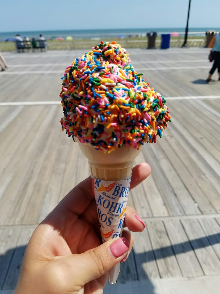 Kohr Bros Frozen Custard 25 Reviews Ice Cream & Frozen Yogurt Wonderland Pier, Ocean City