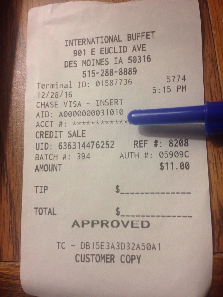 International Buffet International Buffet