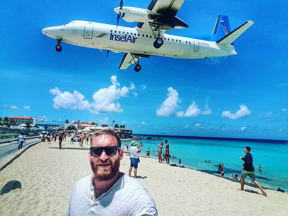 Maho Beach St Maarten Yelp Photo Of Great Escapes Travel Longview Wa United States Maho Beach
