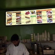 Shiki - San Francisco, CA, United States. Menukortet og sushikokken