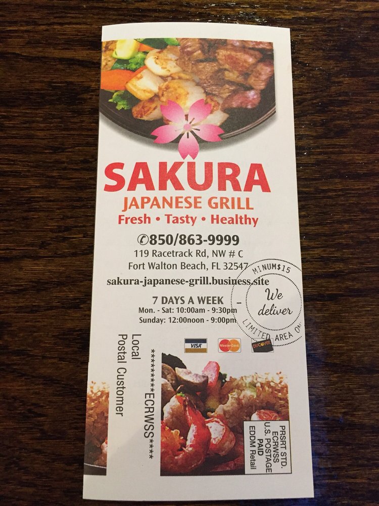 sakura japanese grill 21 photos japanese 119 racetrack rd nw big m walton ny flyer