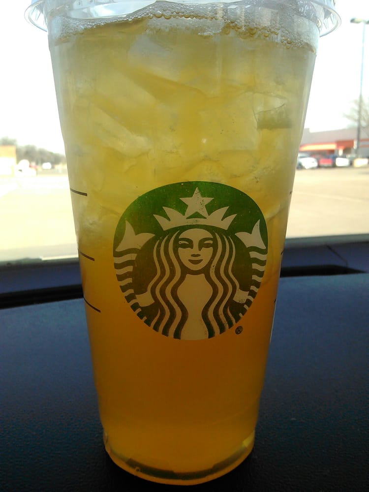 Starbucks Iced Peach Green Tea Lemonade