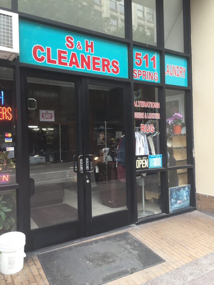 S & H Cleaners 33 Reviews Laundry Services 511 S Spring St