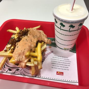 Out Palm Springs N In Burger Out Palm Springs N In Burger