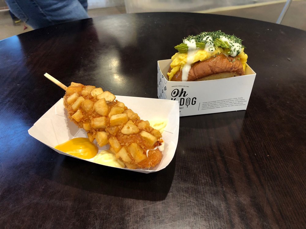 Oh K-Dog & Egg Toast