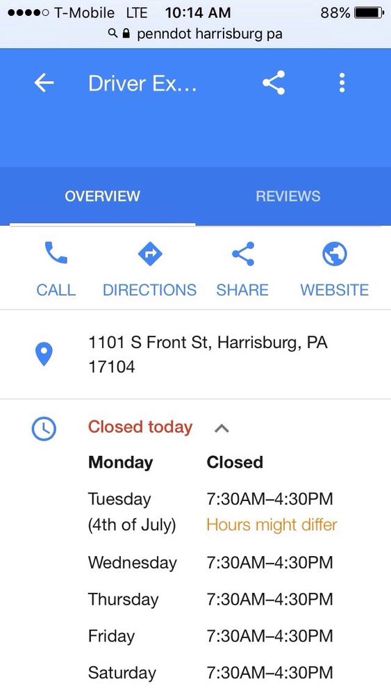 Pennsylvania Department Of Transportation