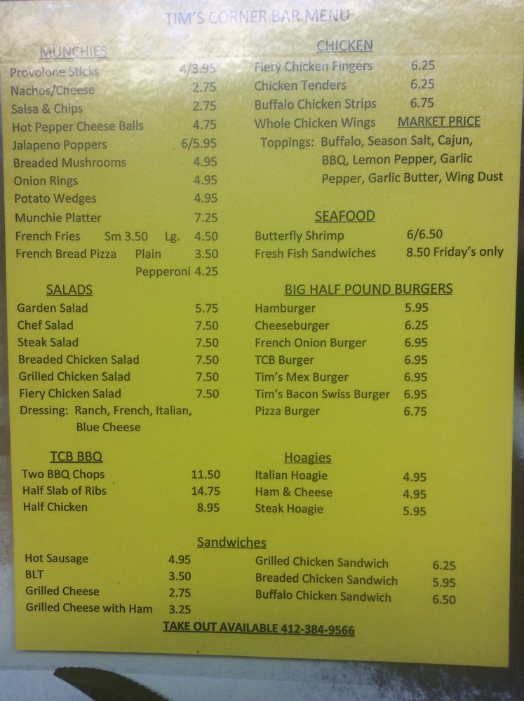 Tim's Corner Bar