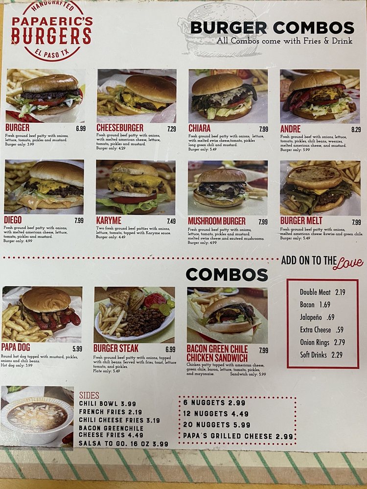 Papa Eric's Burgers