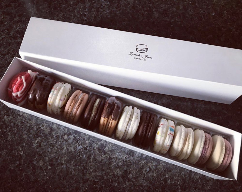 Lavender Jones Macarons