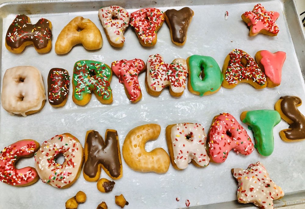 Happy D Donuts Logo