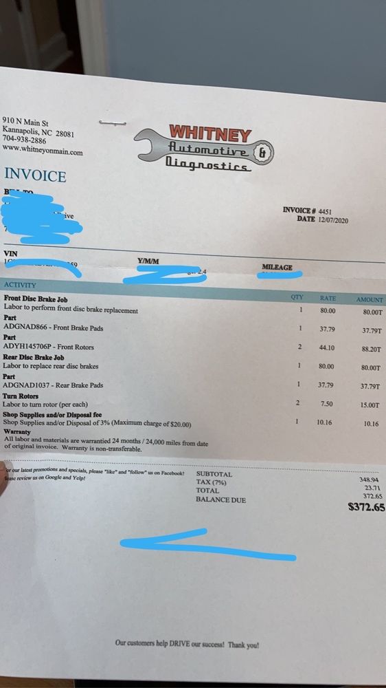 Whitney Automotive & Diagnostics