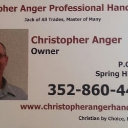 Christopher Anger Professional Handyman Closed Spring Photo Of Christopher Anger Professional Handyman Spring Hill Fl United States