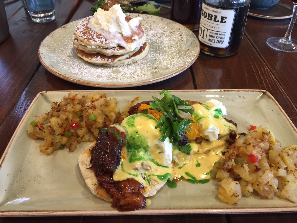 Def Try The Pork Belly Benedict Yelp Photo Of Kitchen Table Henderson Nv United States Def Try The Pork