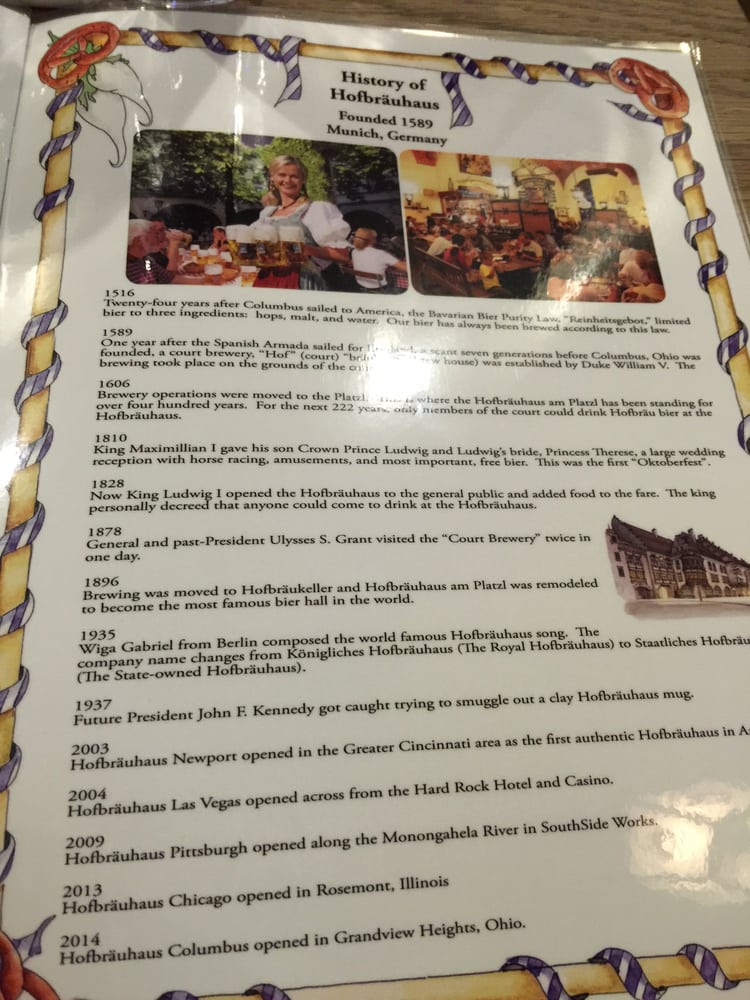 Photos For Hofbrauhaus Columbus Yelp