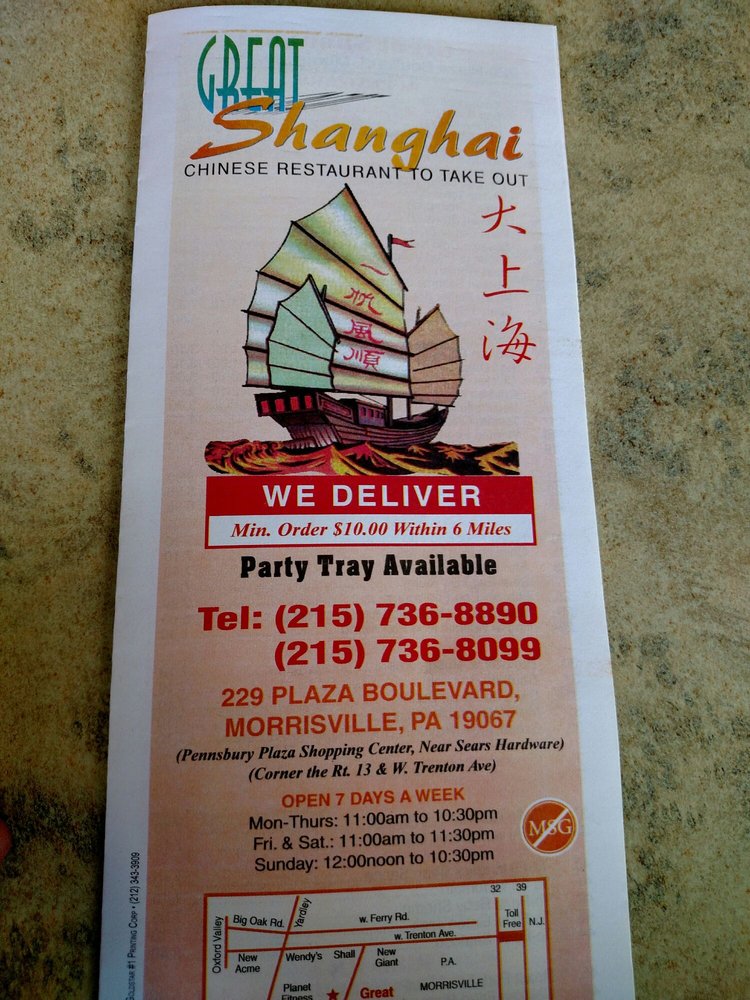 Great Shanghai Chinese Restaurant