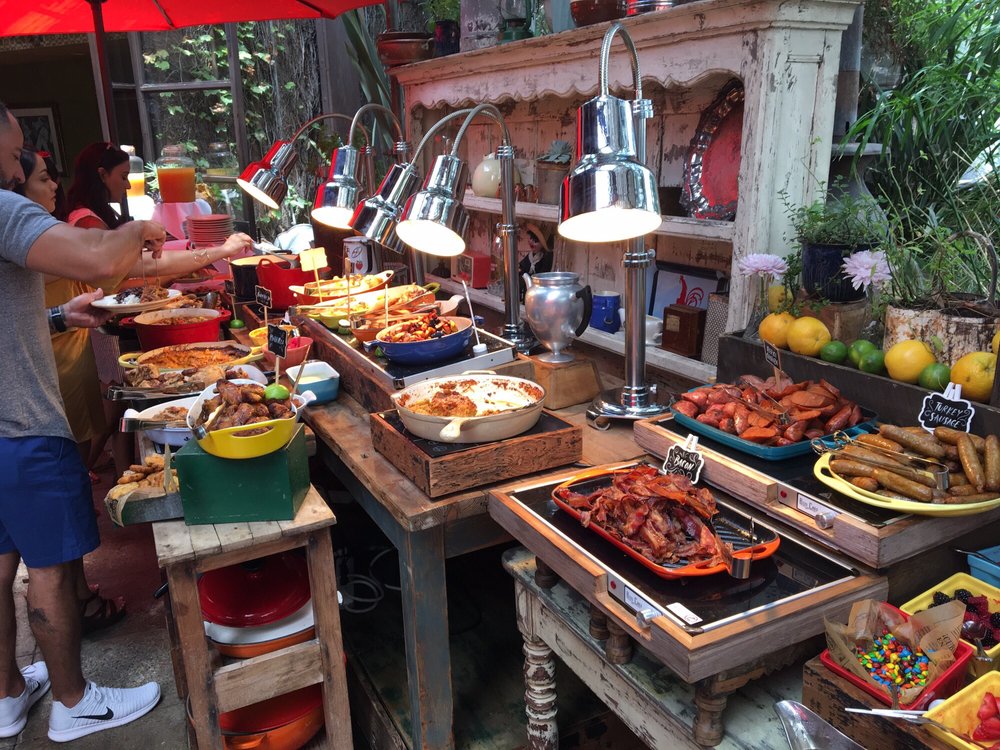 Only a fraction of the amazing Sunday brunch buffet! - Yelp