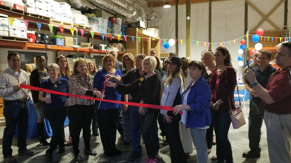 Ribbon Cutting With The Hope Mills Chamber Yelp Photo Of Cape Fear Flooring And Restoration Fayetteville Nc United States Ribbon