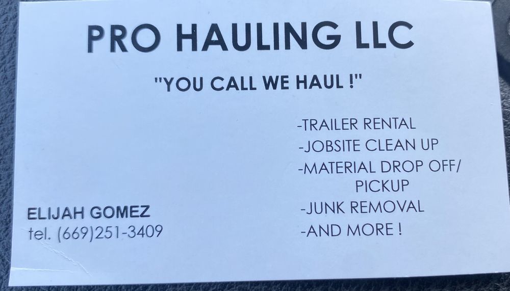 Pro Hauling