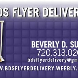 bds flyer delivery advertising southeast denver co phone denver flyer distribution