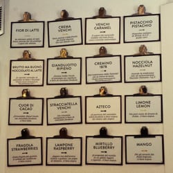 venchi ice cream flavours