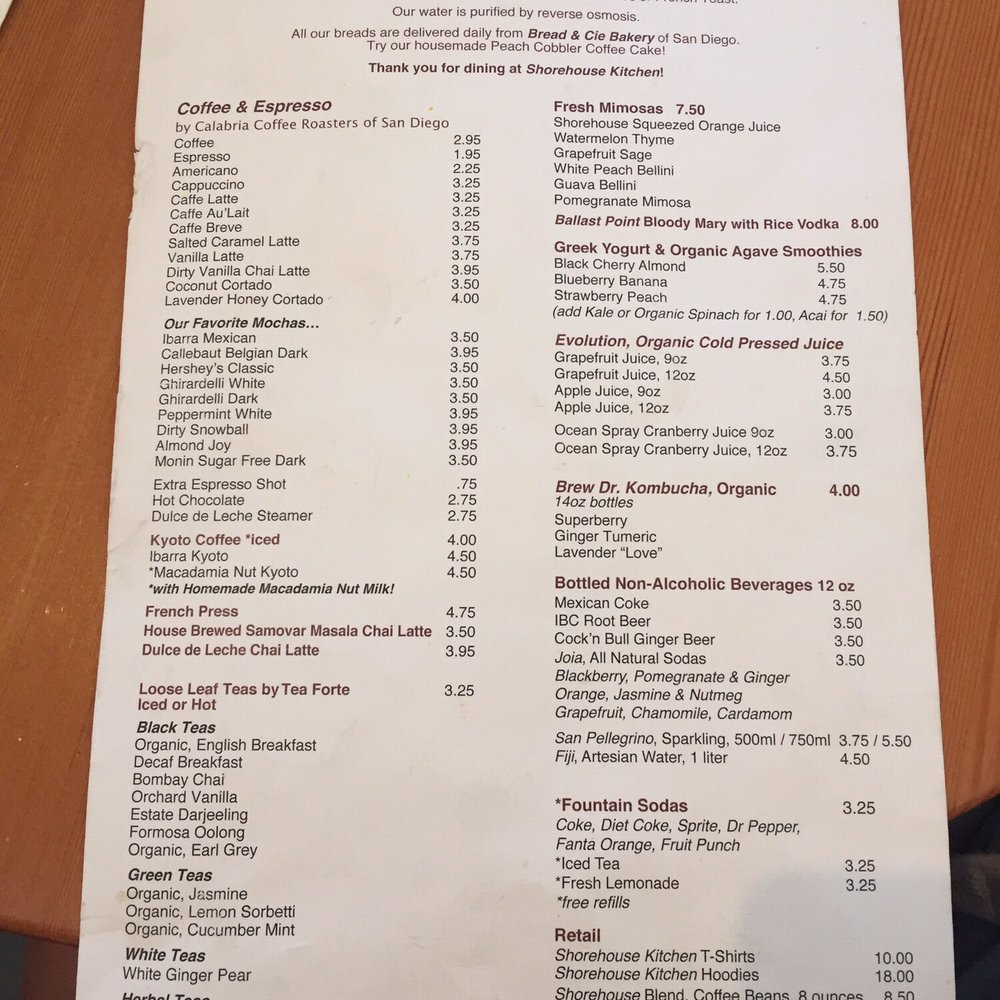 Shorehouse Kitchen - 1572 Photos & 1151 Reviews - Coffee & Tea - 2236