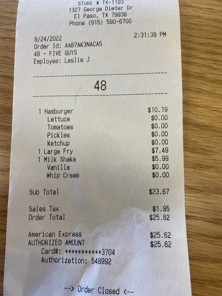 Five Guys