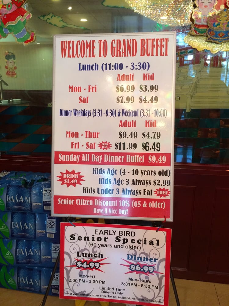 Grand Buffet 13 Photos & 24 Reviews Buffets 4407 Kemp Blvd