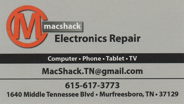 Macshacks Electronic Repair