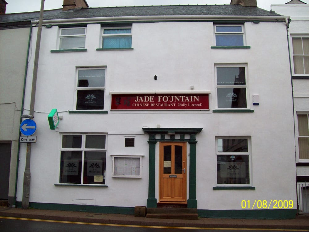 Jade Fountain Chinese Restaurant Chinese 5 Fountain Street, Ulverston, Cumbria, United