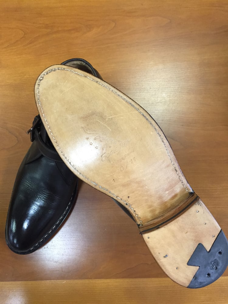 Perfect! Nobody in town does better shoe repair. Thank you