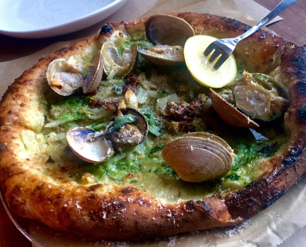 vongole (clam) pizza Yelp vongole (clam) pizza Yelp