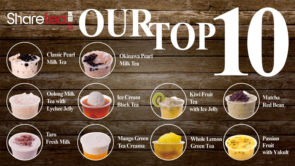 Sharetea Order Online 559 Photos & 412 Reviews Bubble Tea Union