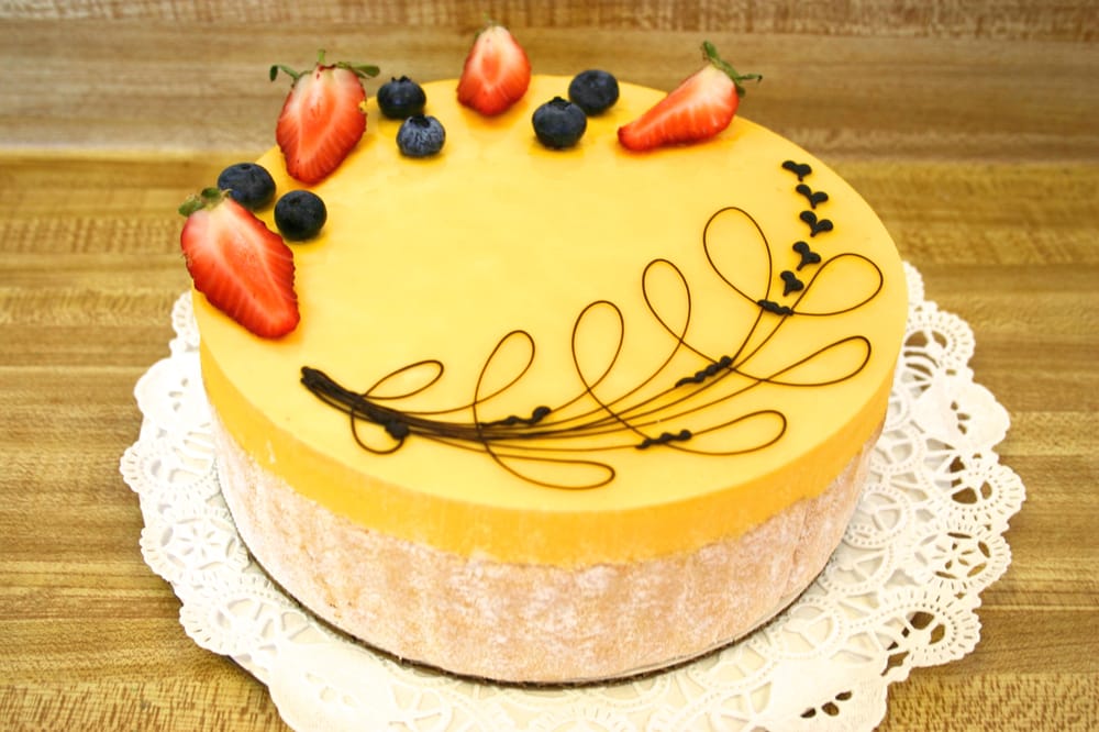 Mango Passion Pistachio Cake Mango Cake! Mango passion