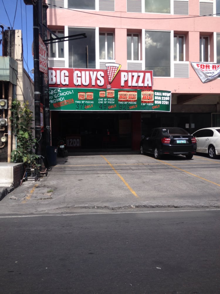 Big Guys Pizza Food Delivery Services President's Avenue, BF Homes