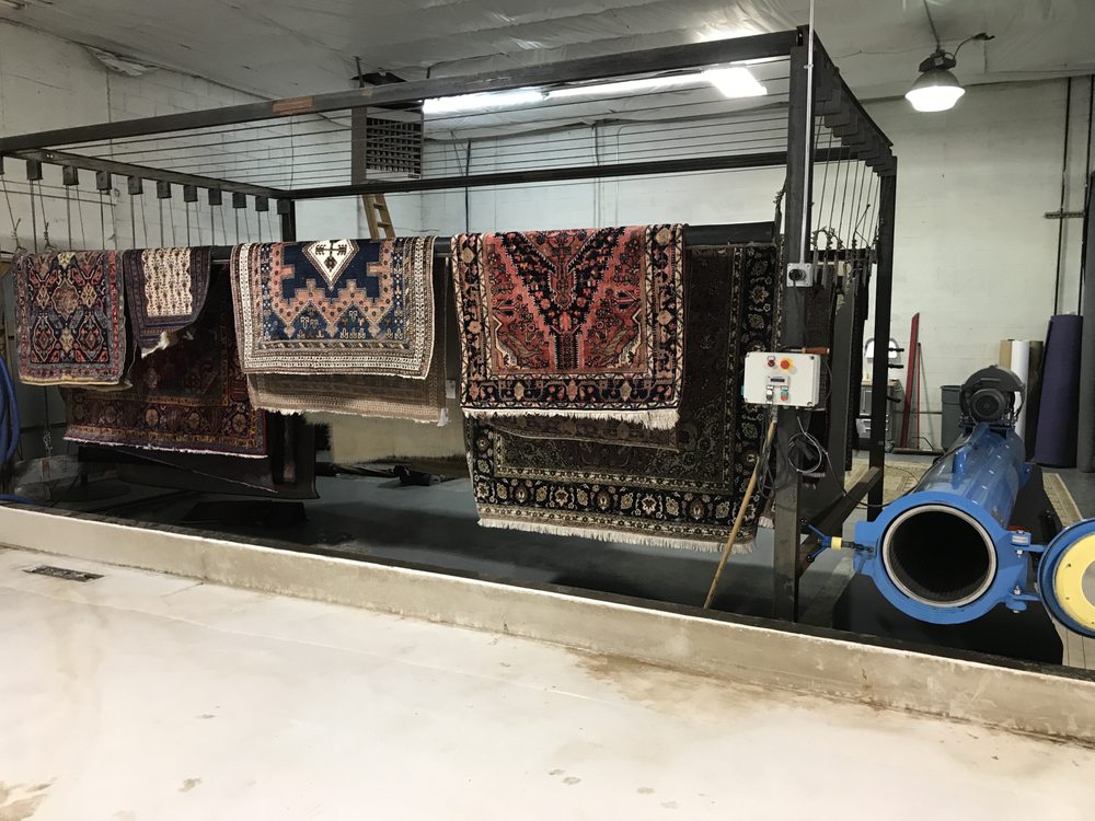 Clean Rugs Drying At Renaissance Rug Cleaning We Specialize In Photo Of Renaissance Rug Cleaning Portland Or United States Clean Rugs Drying