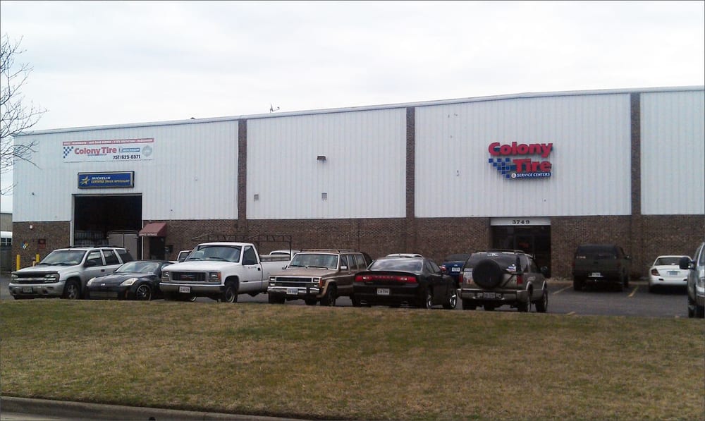 Colony Tire and Service Get Quote Tires 3749 Progress Rd, Norfolk