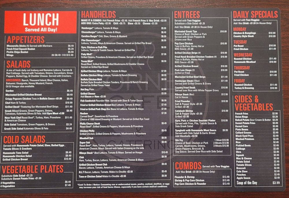 Corner Cafe & Catering