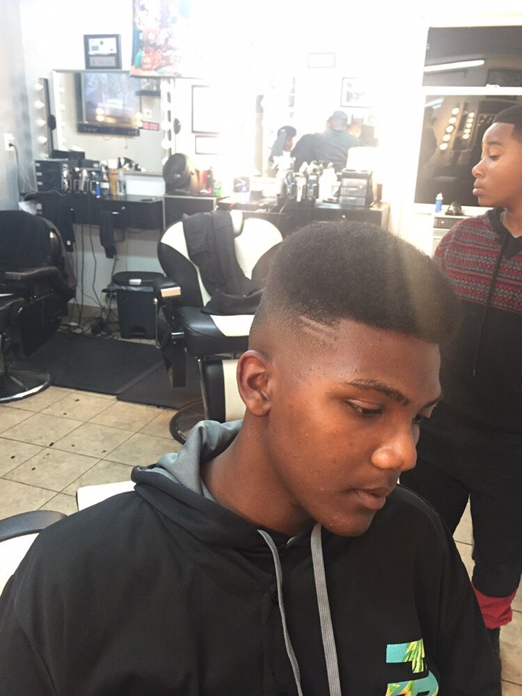 Skin Fade With Two Parts Yelp